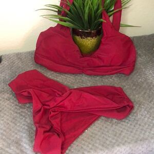 Cici bird red 2pc bikini